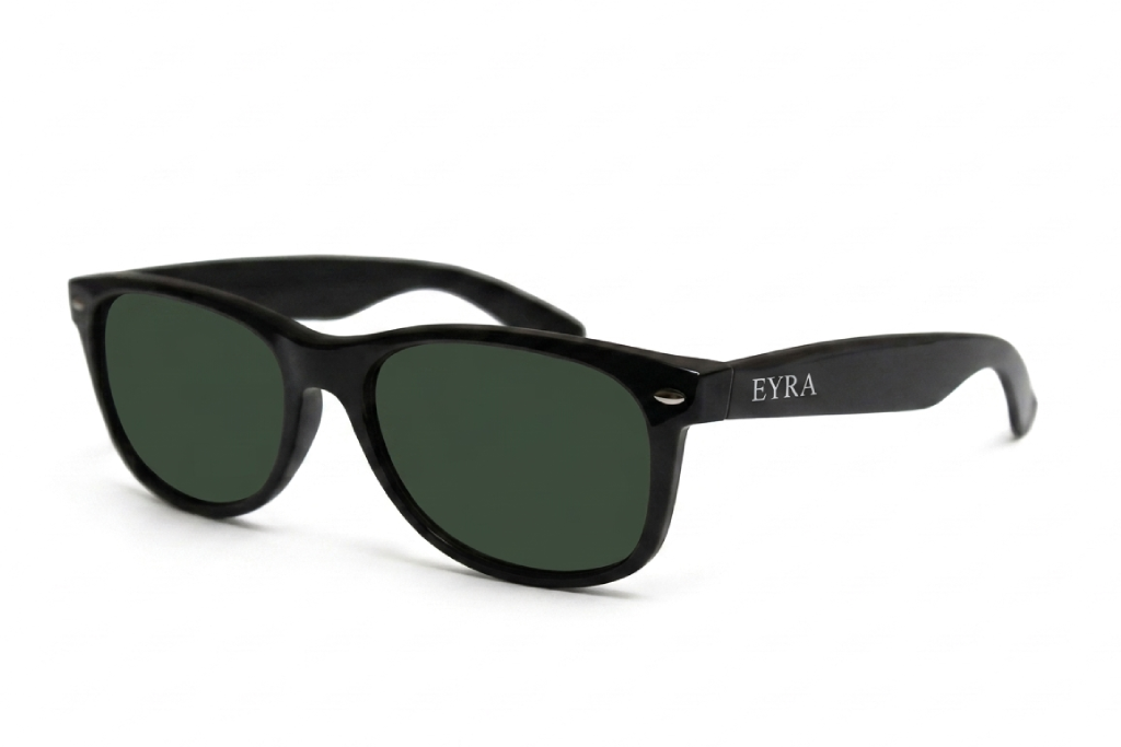 EYRA LUNO – Black with G‑15 Green Polarized Lenses