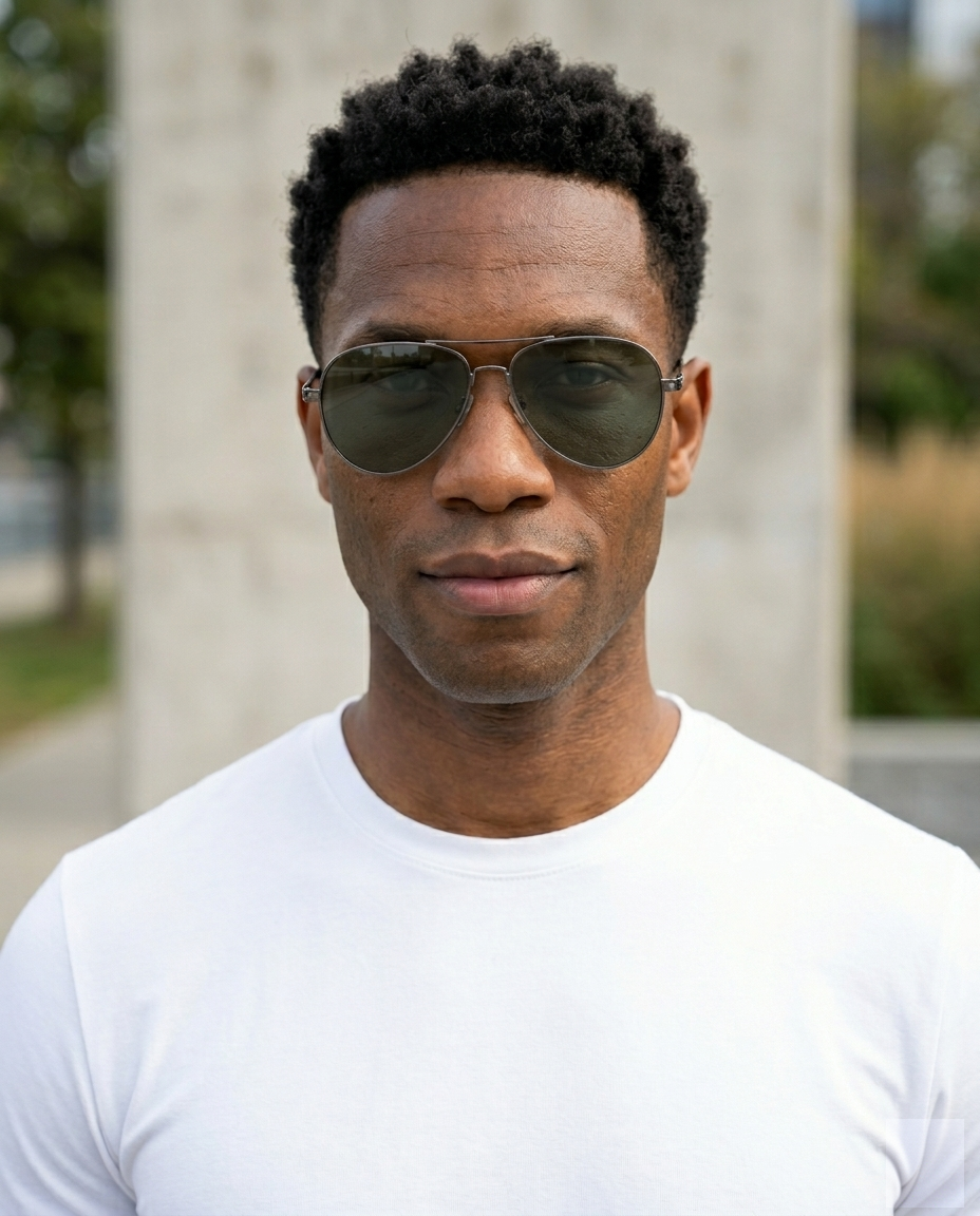 EYRA AERO – Gunmetal with G‑15 Green Polarized Lenses on Jordan