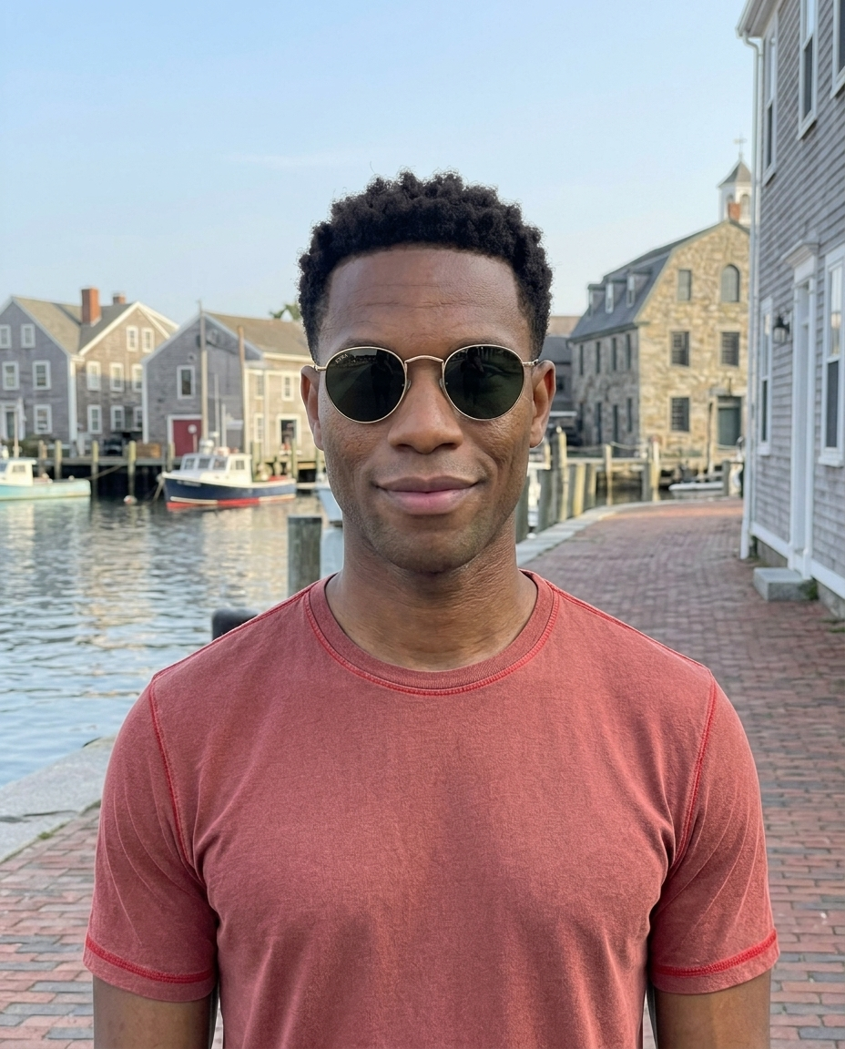 EYRA EVO – Gold with G‑15 Green Polarized Lenses on Jordan