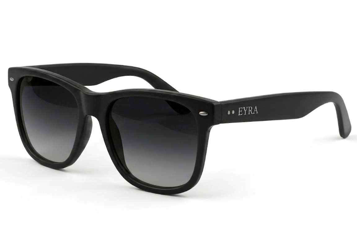 EYRA KARO – Matte Black with Grey Gradient Polarized Lenses