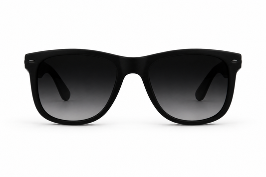 EYRA KARO – Matte Black with Grey Gradient Polarized Lenses — EYRA premium sunglasses, Sunglasses