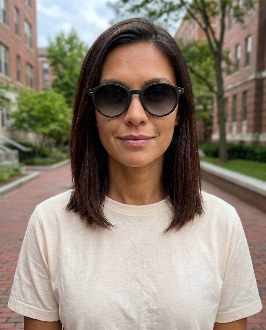 EYRA MIRA – Black with Grey Gradient Polarized Lenses on Isabela