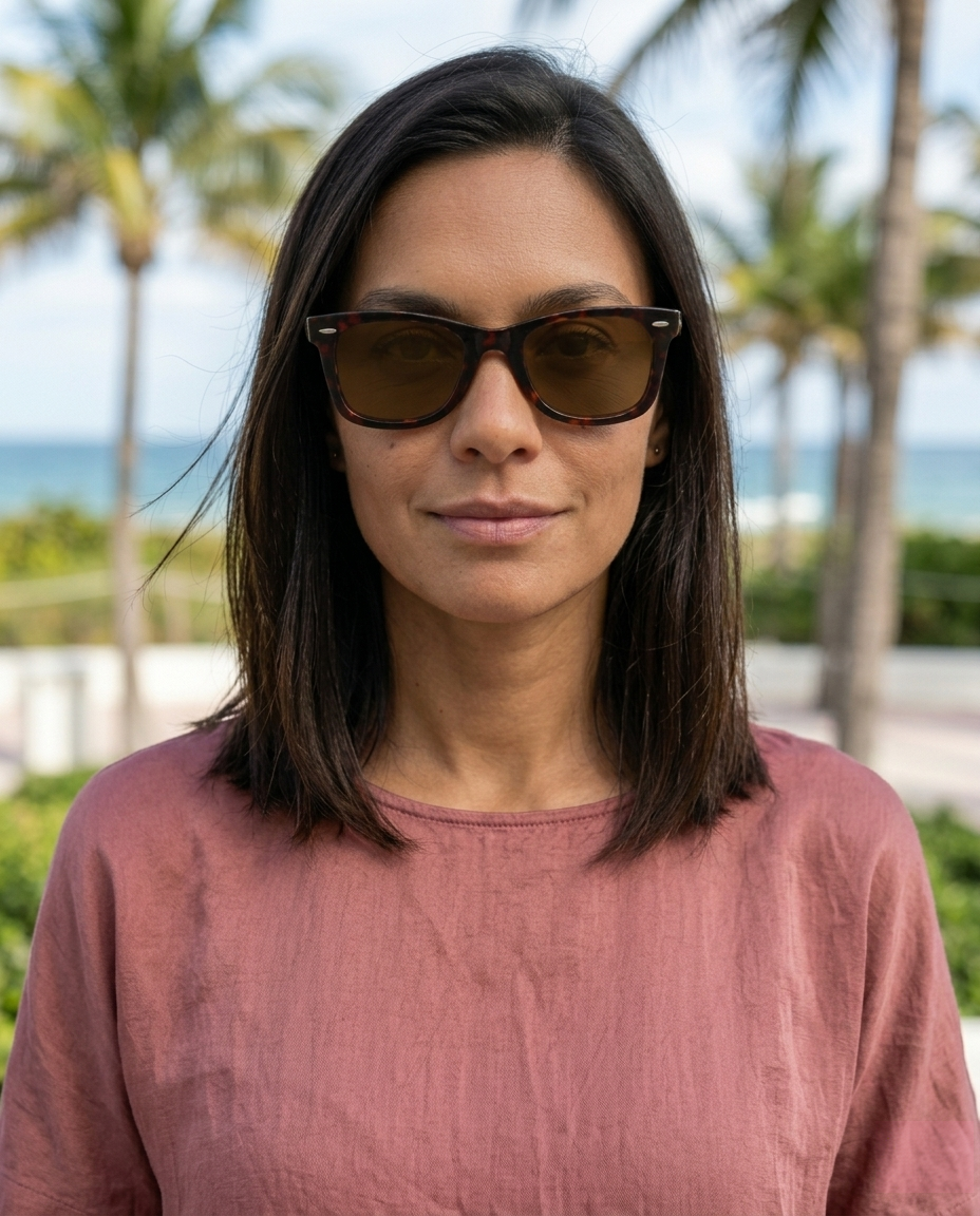 EYRA NARO – Dark Tortoise with Brown Polarized Lenses on Isabela