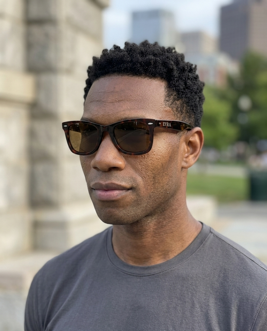 EYRA NARO – Dark Tortoise with Brown Polarized Lenses on Jordan