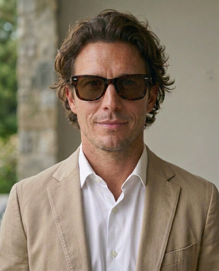 EYRA NARO – Dark Tortoise with Brown Polarized Lenses on Luca