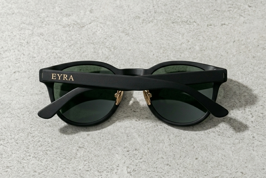 Balanced weight eyewear still-life